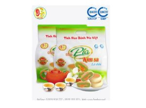 Bánh pía kim sa lá dứa